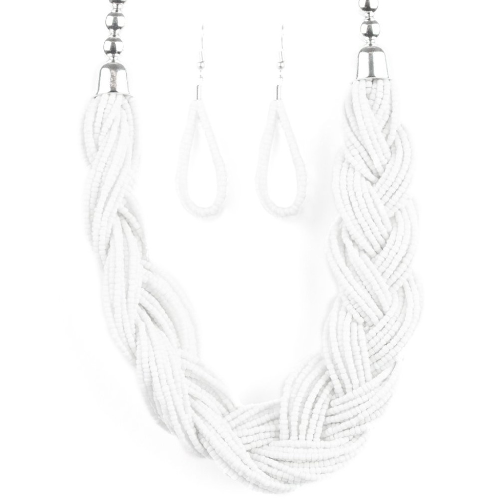 4/$20 The Great Outback - White: Paparazzi Accessories 120521